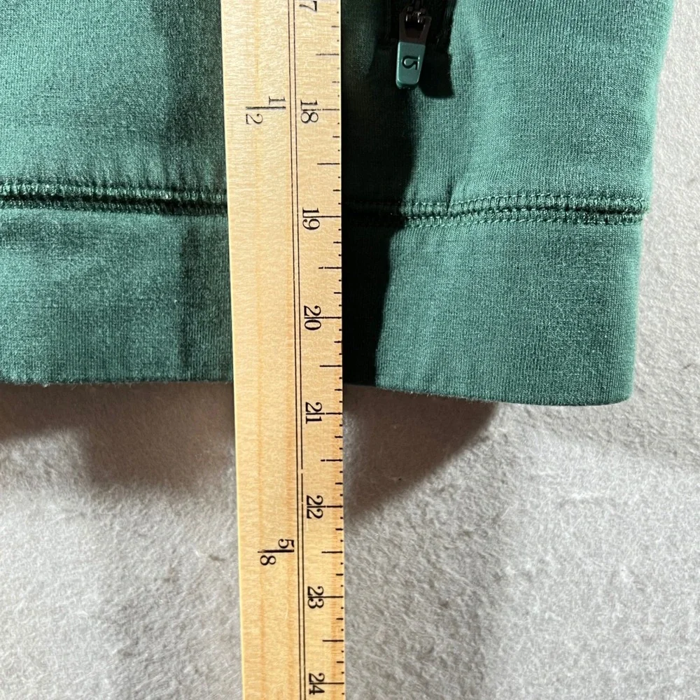728‎ | Gap GapFit Recycled Full Zip Hoodie Green Kids Size M (8)